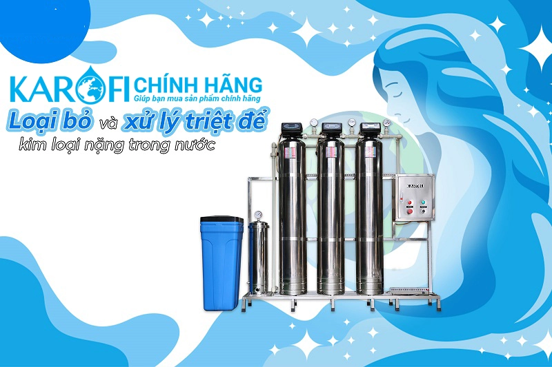 Máy lọc nước đầu nguồn Karofi KTF-333I - Cột Inox