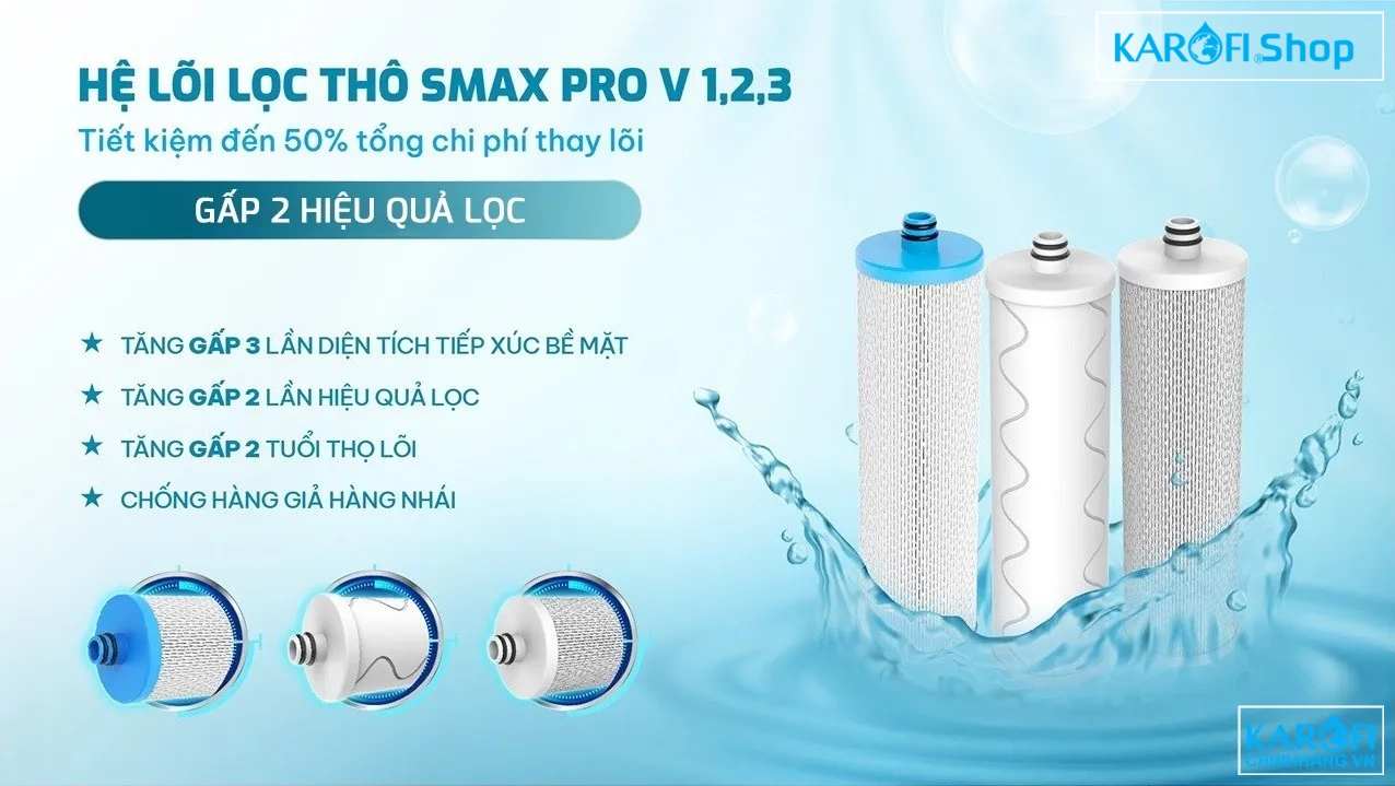 loi-loc-tho-may-loc-nuoc-nong-lanh-karofi-kad-ec66