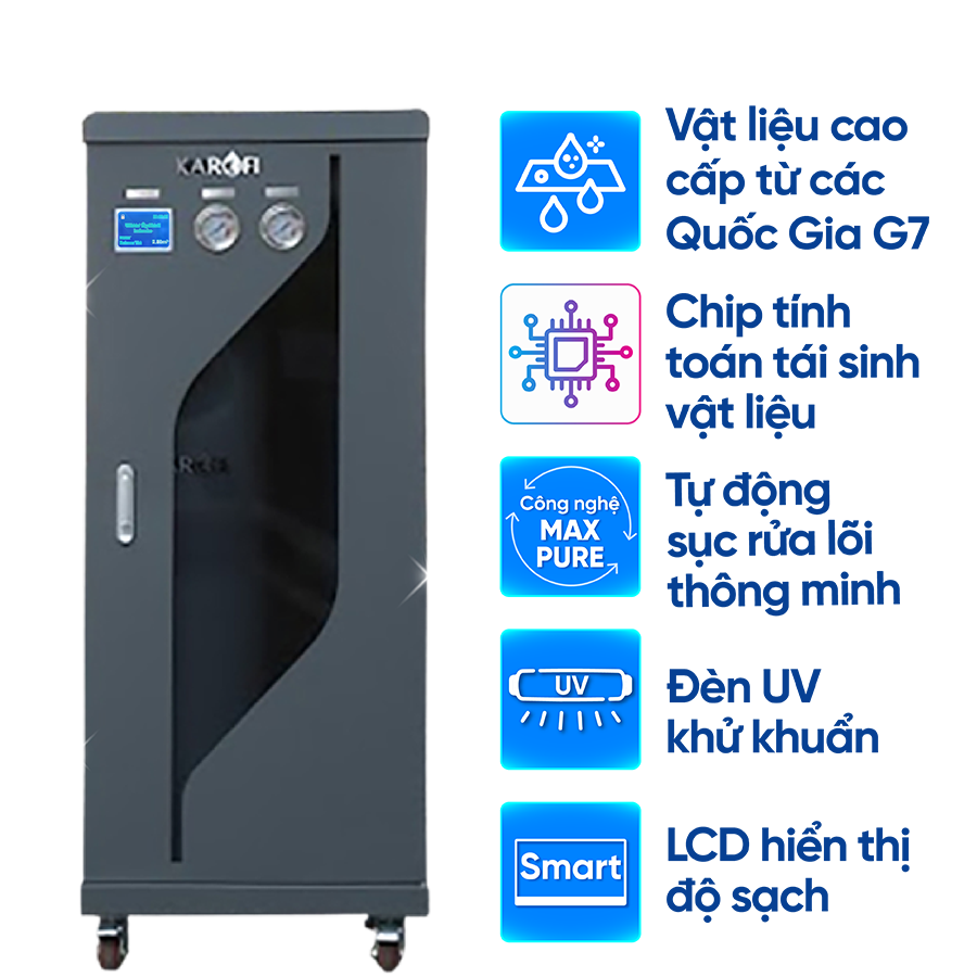 Máy lọc nước tổng đầu nguồn Karofi KMF-68