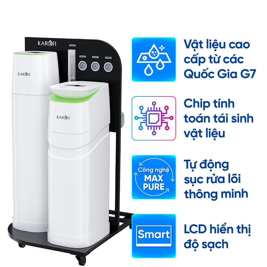 Máy lọc nước tổng đầu nguồn Karofi KTF-888