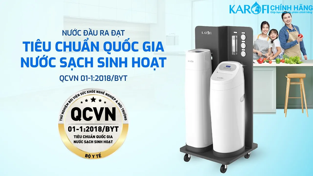 Máy lọc tổng biệt thự cao cấp Karofi WHF-E666 - Bản Standard