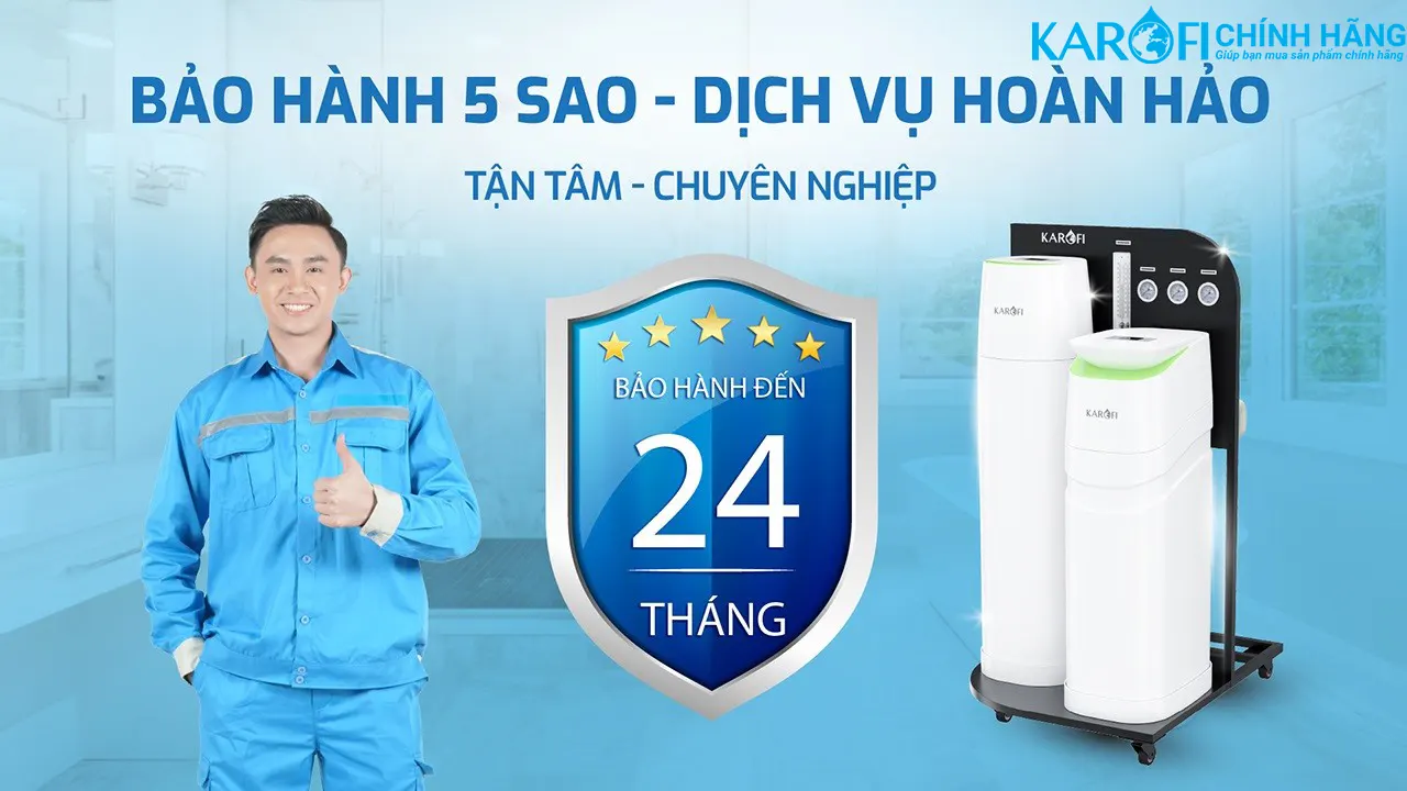 Máy lọc nước tổng đầu nguồn Karofi KTF-888