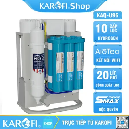 Máy lọc nước Karofi KAQ-U96 - 10 Lõi Cao Cấp