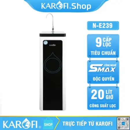 Máy lọc nước Karofi N-E239 - 9 lõi Tiêu Chuẩn Rẻ Nhất