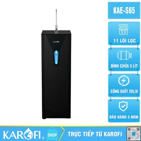 Máy lọc nước ion kiềm Karofi KAE-S65