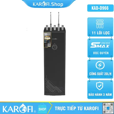 Máy lọc nước nóng lạnh Karofi KAD-D966