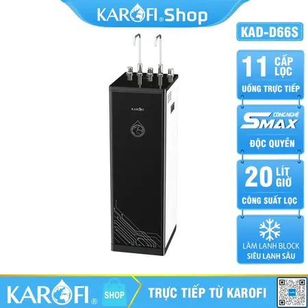 Máy lọc nước nóng lạnh Karofi KAD-D66S