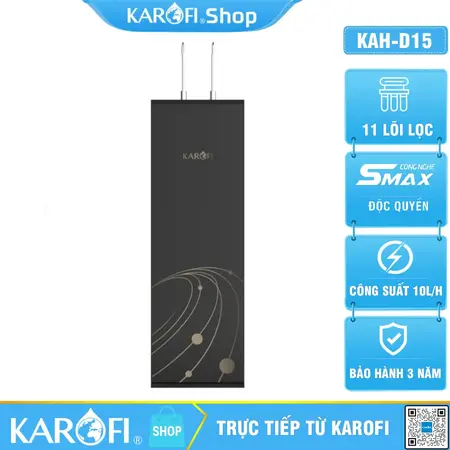 Máy lọc nước nóng nguội Karofi KAH-D15