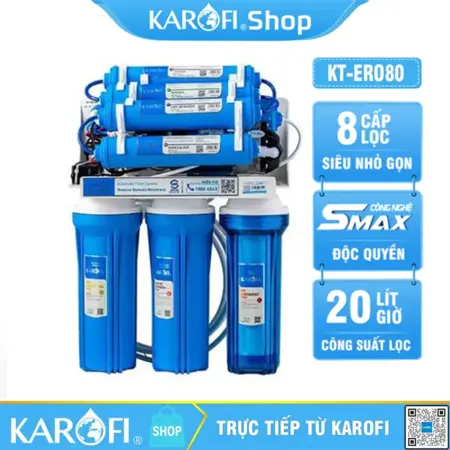 Máy lọc nước Karofi KT-ERO80 8 lõi lọc 
