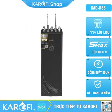 Máy lọc nước nóng lạnh Karofi KAD-R38