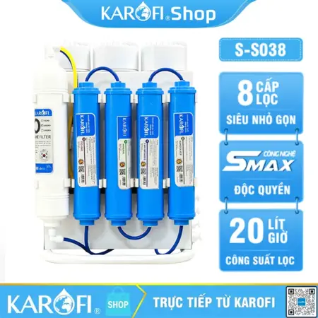 Máy lọc nước Karofi SLIM S-S038
