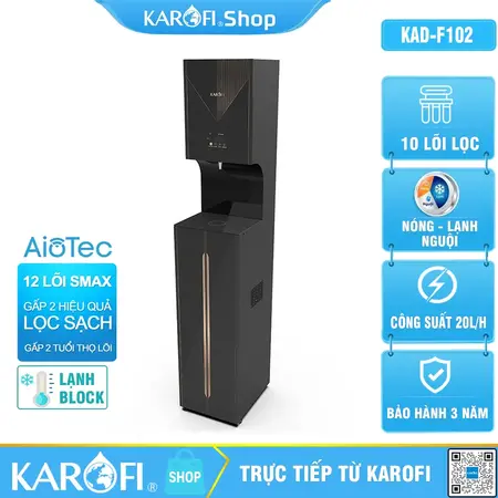 Máy lọc nước nóng lạnh Karofi KAD-F102