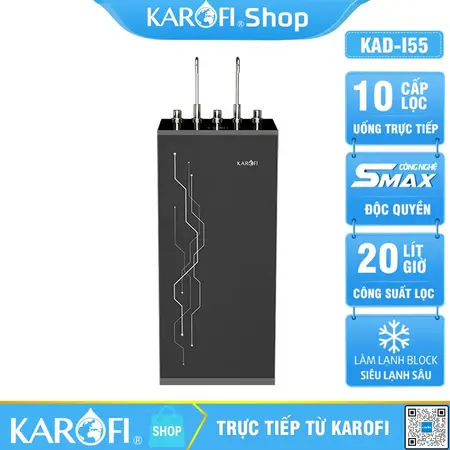 Máy lọc nước nóng lạnh Karofi KAD-I55