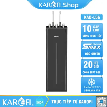 Máy lọc nước nóng lạnh Karofi KAD-L56
