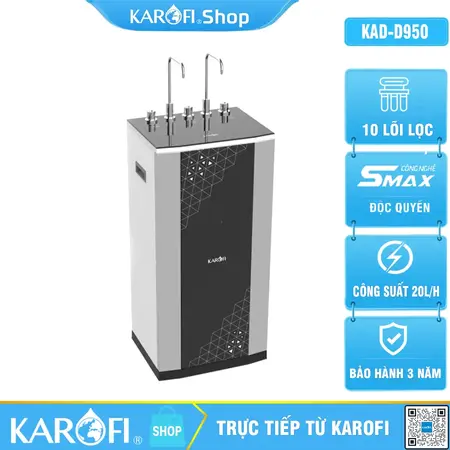 Máy lọc nước nóng lạnh Karofi KAD-D950
