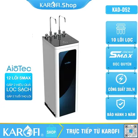 Máy lọc nước nóng lạnh Karofi KAD-D52