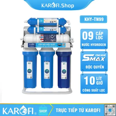 Máy lọc nước Karofi KHY-TN99 - 9 Lõi lọc