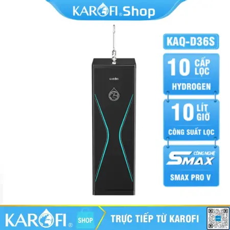 Máy lọc nước Karofi KAQ-D36S - 11 Lõi lọc Mới 2023