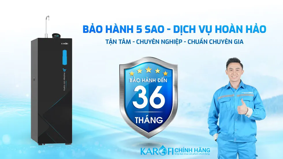 Máy lọc nước Hydro-ion kiềm Karofi KAE-S68