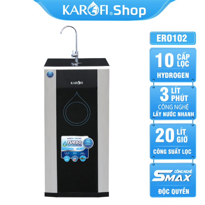 Máy lọc nước Karofi ERO102