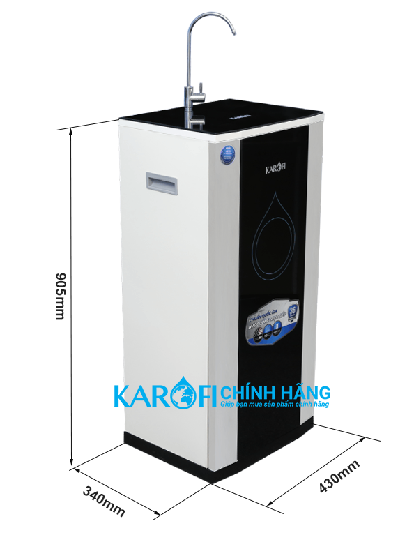 Thông số kỹ thuật máy lọc nước Karofi ERO100
