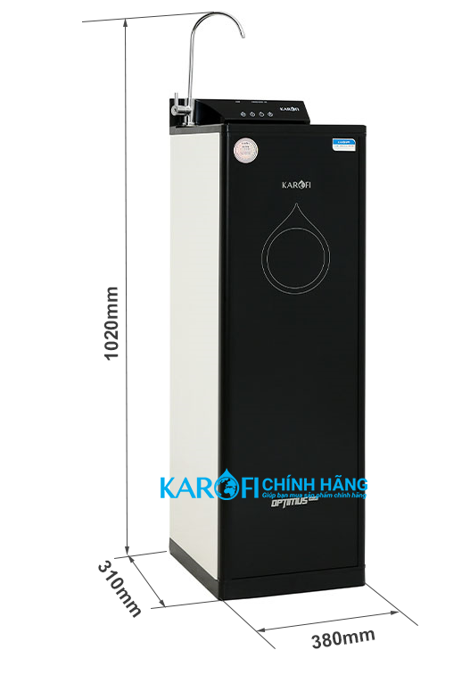 Thông số kỹ thuật máy lọc nước Karofi optimus O-p1310