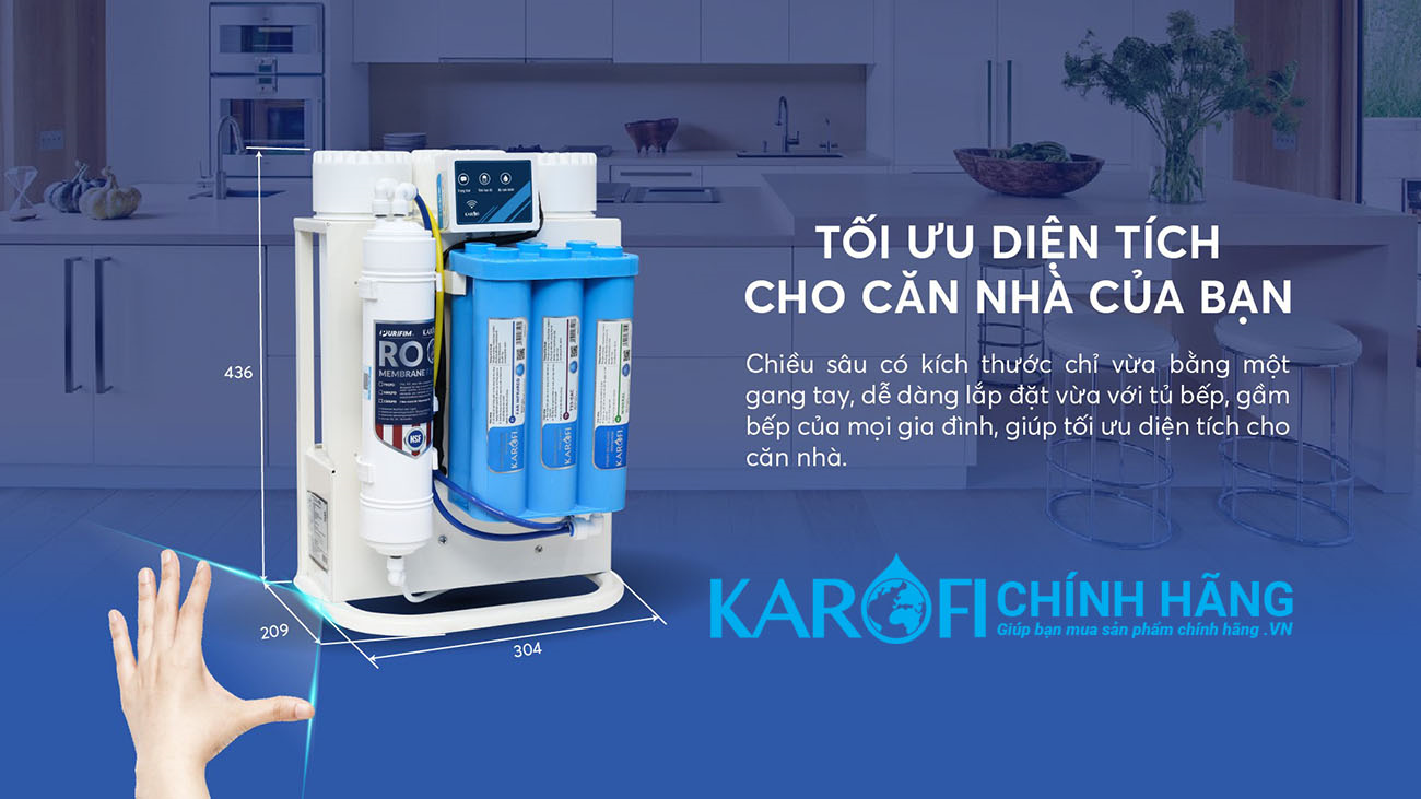 Máy lọc nước Karofi KAQ-U95