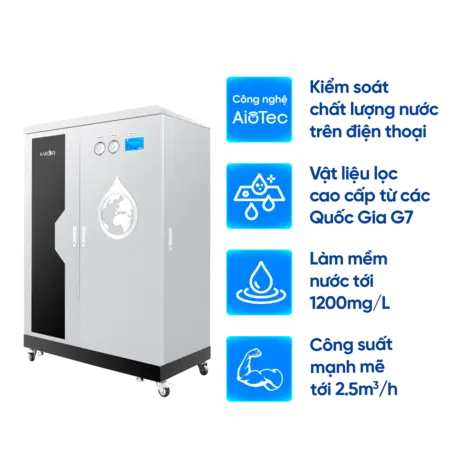 Máy lọc nước đầu nguồn Karofi KTF-662 AIO - Model cao cấp, hiệu suất tối ưu