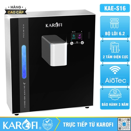 Máy kiềm Hydro-ion Karofi KAE-S16 - Mẫu 2025, Công nghệ tạo nước sạch