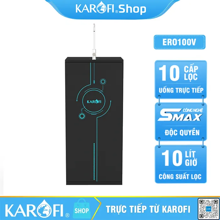 Máy lọc nước Karofi ERO100V