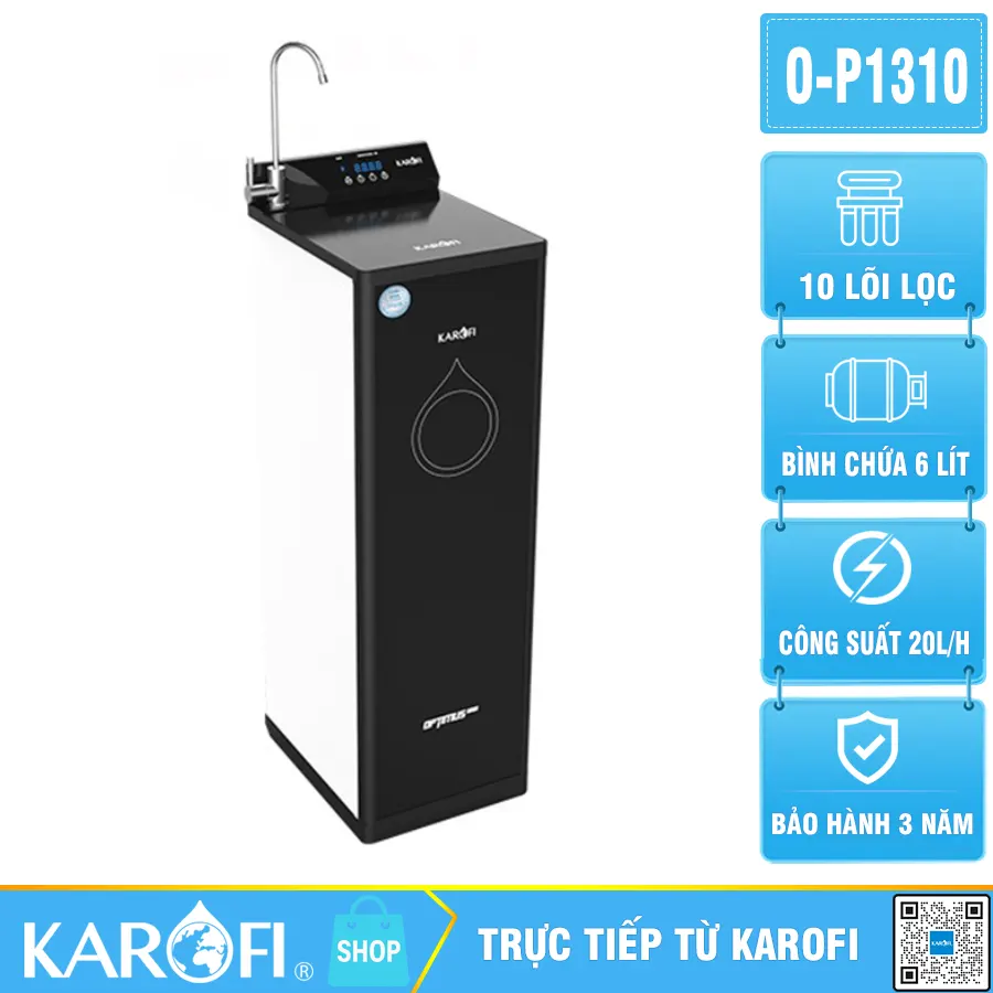 Máy lọc nước Karofi Optimus Plus O-P1310 - 10 Lõi lọc